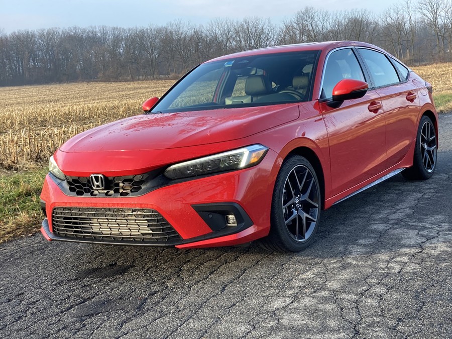 Honda's 2022 Civic Sport Touring hatchback is sporty, fun to drive with almost hybrid fuel economy