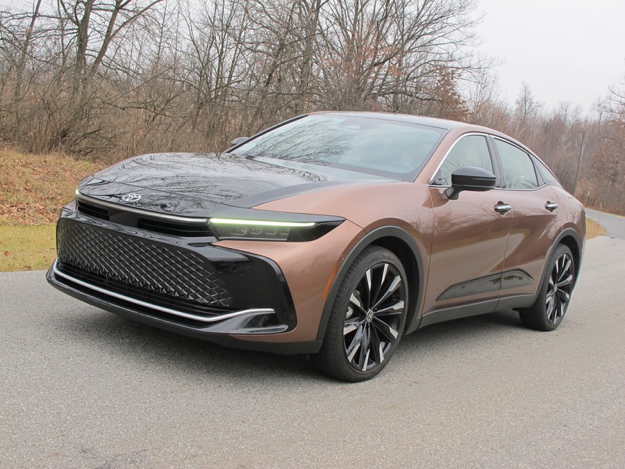 Toyota's 2024 Crown AWD hybrid combines the best of all worlds in an almost full-size sedan