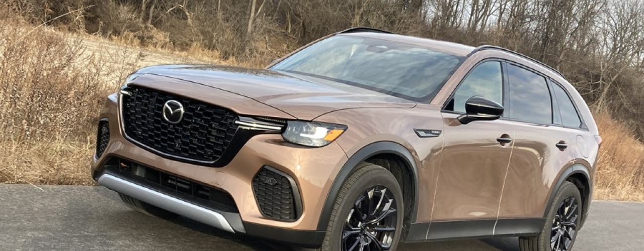 For 2026, Mazda's CX-70 AWD SUV combines classy comfort, economy with top safety scores