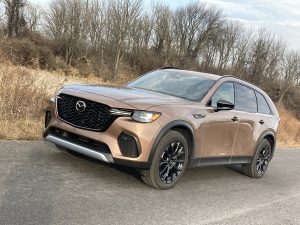 For 2026, Mazda’s CX-70 AWD SUV combines classy comfort, economy with top safety scores